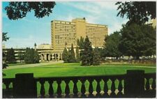 1970s The Denver Hilton Hotel Court Plaza Travel Vintage Chrome Postcard picture