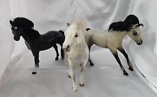 Lot of 3 Hard Plastic Horses, 2 CC Branded Empire Toys and 1 unbranded. picture