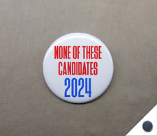 None of These Candidates 2024 Fridge Magnet Vote Election Campaign Humor USA picture