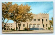 Postcard NM Roswell New Mexico Military Institue Pearson Auditorium M9 picture
