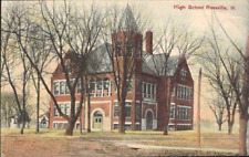 1909     ROSSVILLE      Illinois IL    High School   Germany  postcard picture