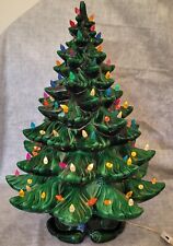 Vintage 22” Atlantic Mold Ceramic Christmas Tree picture