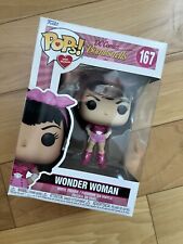 Wonder Woman Funko Pop - DC Bombshells - pink - (breast cancer awareness) picture
