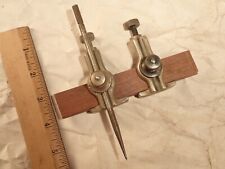 Vintage Pair STARRETT No. 59 Trammel Points, Side Clamp On Type picture