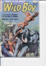 WILD BOY  4 VG+ PAINTED COVER 1951 picture