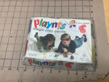 Vintage 1968 SEALED - Play doh brand PLAYNTS magic play paints - UNUSED - rare picture