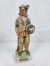 Ski Country CROW Native American Indian Decanter Label Whiskey Vintage 1970s picture