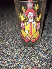  McDonald's Ronald McDonald Collector Series Drinking Glass Vintage 1977 picture