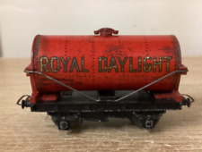 HORNBY DUBLO 1938-41 (very rare) ROYAL DAYLIGHT D1 TANK WAGON. Red/ Black picture