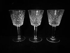 WATERFORD CRYSTAL “ALANA” CLARET WINE GLASSES 5 3/4” (Set Of 3) picture