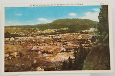 Placer Mining Scars at Dutch Flat, California Postcard picture