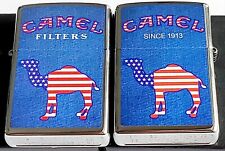 Zippo Camel Denim American Flag CZ 1037 LIMITED EDITION 50 MADE  Chrome  picture