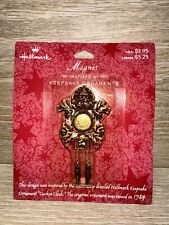 Vintage Hallmark MAGNET Christmas Vintage CUCKOO CLOCK of Ornament Holiday NEW* picture