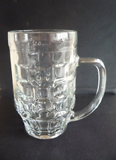 VINTAGE HALF LITRE BEER / LARGER GLASS MADE IN ITALY picture