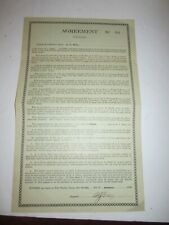 1926 TEXAS OIL & GAS LEASEHOLD CONTRACT AGREEMENT DOCUMENT - OFC2 picture