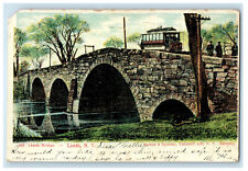 1906 Leeds Bridge Leeds New York NY Shokan NY Barton & Spooner Postcard picture