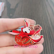 【FROM AU】Authentic Shanghai Disney Mushu Mulan Dragon Head Hidden Mickey Pin picture