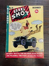 Big Shot #41  1943 - Columbia - Golden Age Comic Book, Joe Palooka picture