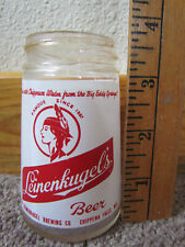 Vintage Leinenkugel's Painted Label Glass Salt Shaker RARE picture