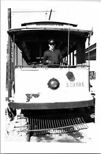 Seashore Electric Interurban Railway Postcard Trolley Tram RPPC Reprint picture