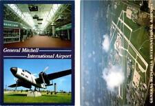 2~4X6 Postcards  Milwaukee, WI Wisconsin  GENERAL MITCHELL INTERNATIONAL AIRPORT picture