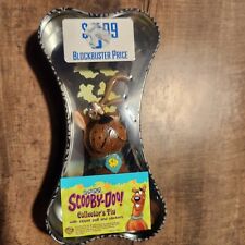 Vintage Scooby Doo Collectors Tin,zipper Pull And Stickers Blockbuster Exclusive picture