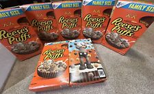 (7)Limited Edition Kaws Artwork Reese’s Puffs,Sold Out RareFamily Size Kaw picture