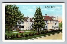 Columbus, WI-Wisconsin, St. Mary's Hospital Antique, Vintage Souvenir Postcard picture