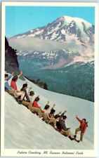 Postcard - Nature Coasting, Mt. Rainier National Park - Washington picture