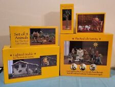The Real Life Nativity Set • 5 Boxes • 23 pcs Total • N/OB • Excellent Condition picture