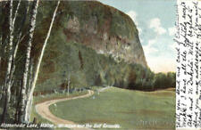 1906 Moosehead Lake,ME Mt. Kineo And The Golf Grounds Leighton Maine Postcard picture