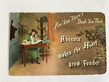Romance~Comic~1908~Are you there~telephone~Absence makes the heart grow fonder picture