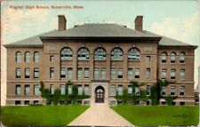 Postcard  English High School Somerville MA Massachusetts c.1907-1915       M499 picture