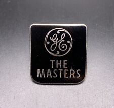 GE The Masters Pin General Electric Logo Golf Tournament Lapel Vintage picture