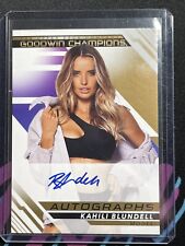 2022 UPPER DECK GOODWIN CHAMPIONS KAHILI BLUNDELL AUTOGRAPH  picture