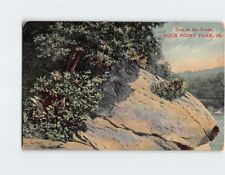 Postcard One of the Rocks Rock Point Park Pennsylvania USA North America picture