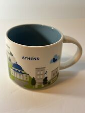 Starbucks Athens Greece You Are Here Collection Series 14oz Green Coffee Cup Mug picture