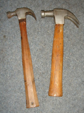 Lot Of 2 Vintage Claw Hammers Belknap Bluegrass and Plumb picture