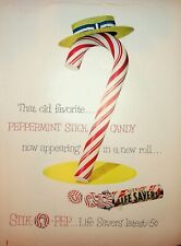 Original Life Savers Ad: Peppermint; That Old Favorite Now Appearing in New Roll picture