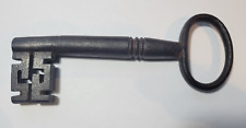 Large Antique Iron Key. 6 3/8