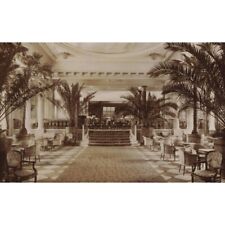 Palm Court and Restaurant R.M.S. Majestic c.1914 RPPC / 10C1-513 picture