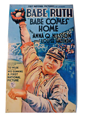 Babe Ruth Babe Comes Home Movie VTG 1st National Pictures  10