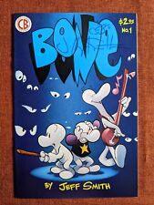 Jeff Smith's Bone #1 HTF Rare 3rd Print Signed by Jeff Smith 1st App of Bone  picture