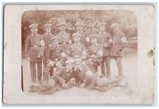 c1914-1918 WWI Medical Doctors German Soldiers RPPC Photo Unposted Postcard picture