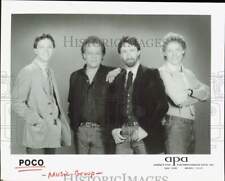 1986 Press Photo Poco, Music Group - hcq46712 picture