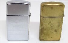 Vintage Zippo Lighters, Bradford Pa. Set of 2. picture
