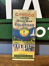 1929 Conoco Road Map: Colorado USED picture