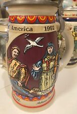 1989 Budweiser Discover America Series Nina Stein Mug Anheuser-Busch New In Box picture