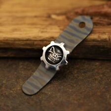 1 Pc Custom Made S925+ Titanium Alloy Backclip for Strider SNG/SMF Folding Knife picture