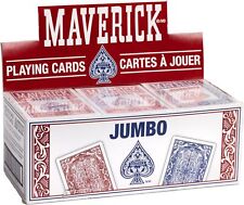 Maverick Playing Cards, Jumbo Index, Poker Bulk 12 Pack  picture